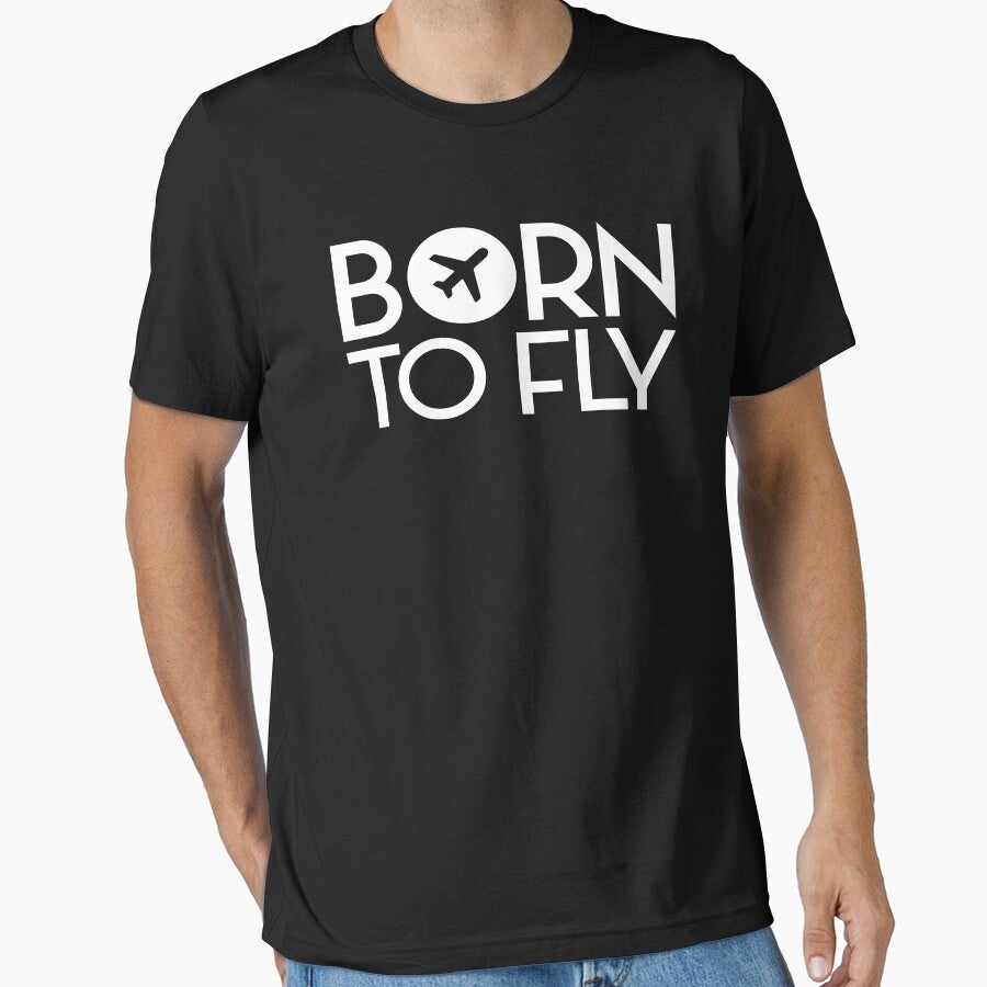Born to fly Flight Attendant Flight Attendant Job Occupation by Shirt-Expert
