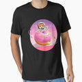 CORGI ON DONUT SPACE T-SHIRT by vilily