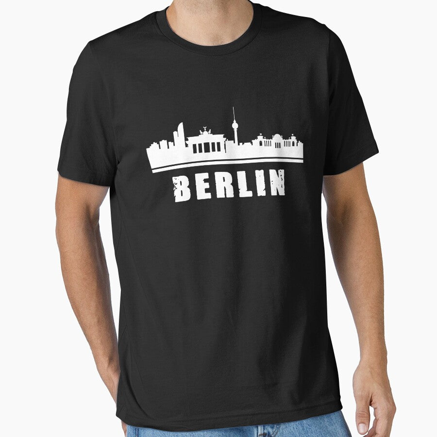 Berlin Skyline Germany Souvenir Berlin Gift Berlin by Lenny Stahl