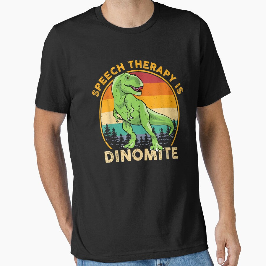 Speech Therapy Is Dinomite SLP Speech Language Pathologist by Axelhellquis