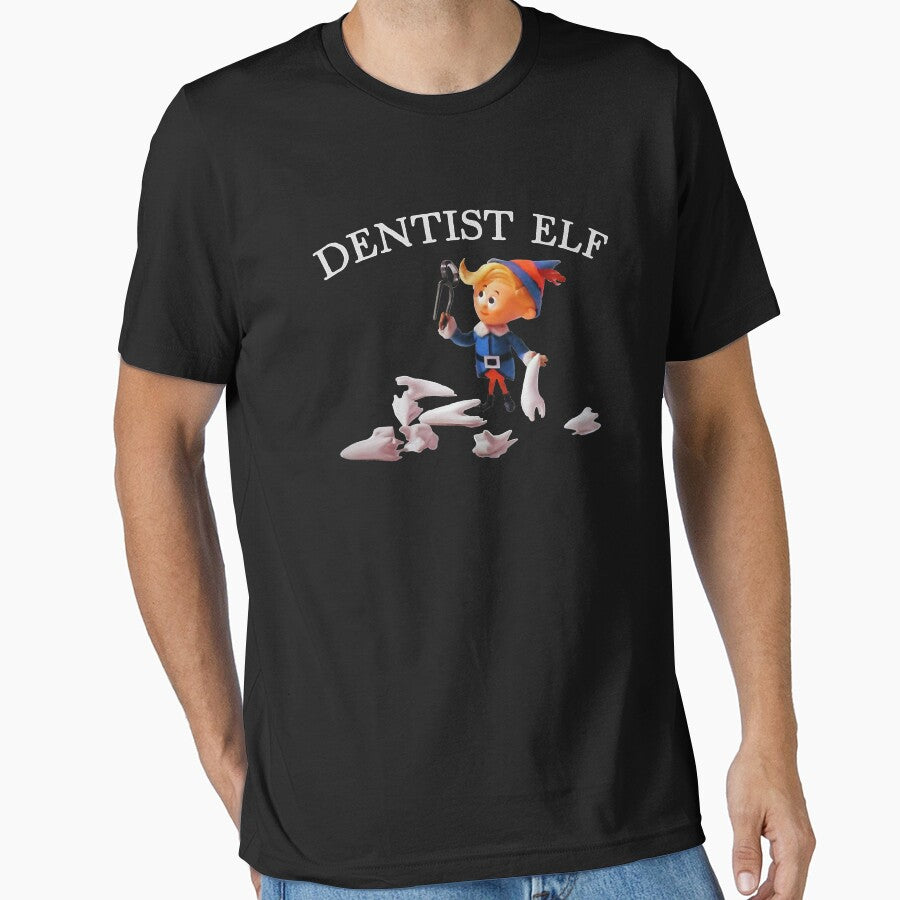 Vintage Retro Christmas Dentist Elf by NevaehRey