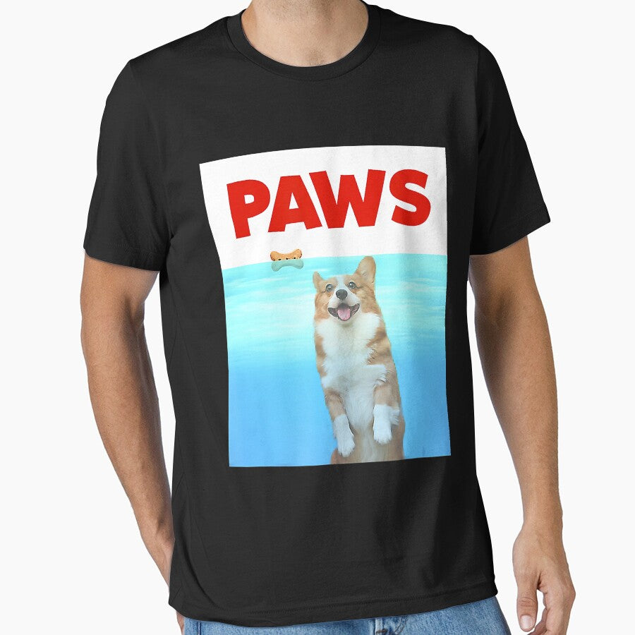 Paws Dog Parody 80s Corgi by SentaSchmitt