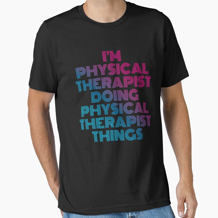 I'm Physical Therapist Doing Physical Therapist Things Retro Neon by SVPOD