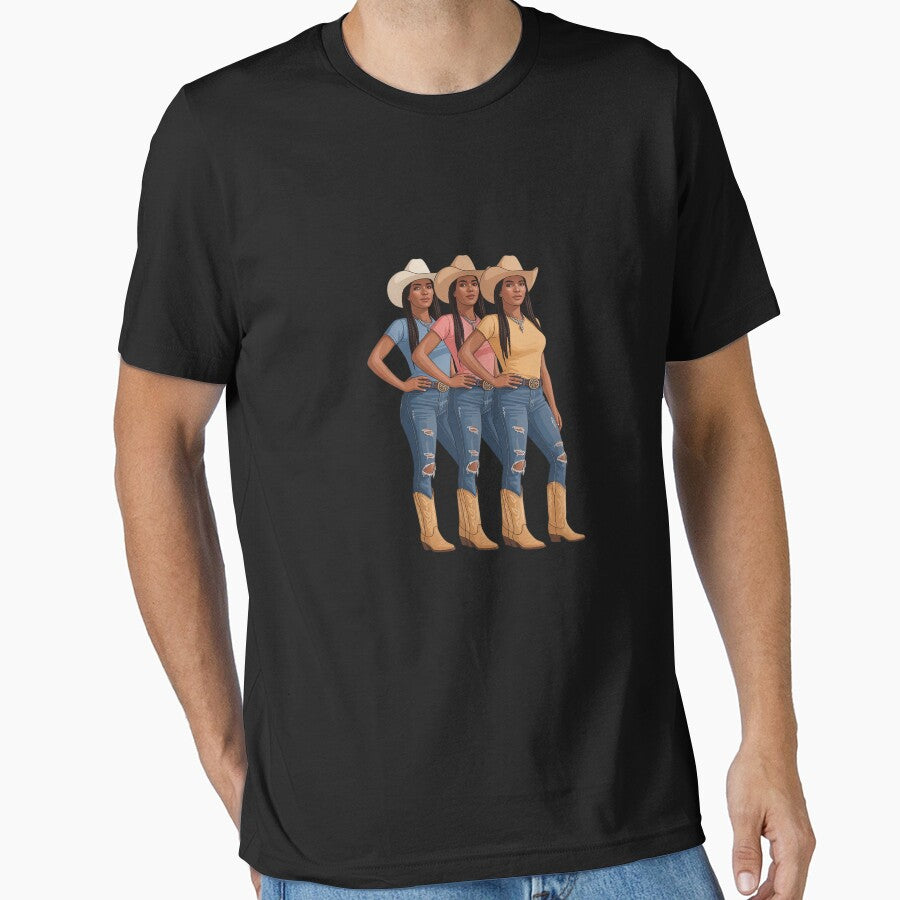 Cowgirl Trio - African American Rodeo by ToggleBet
