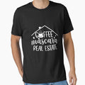Coffee Mascara Real Estate Shirt,Realty Shirt, Making Dreams Come True, Gift for Real Estate AgentC,Selling Houses Shirt by plussorn