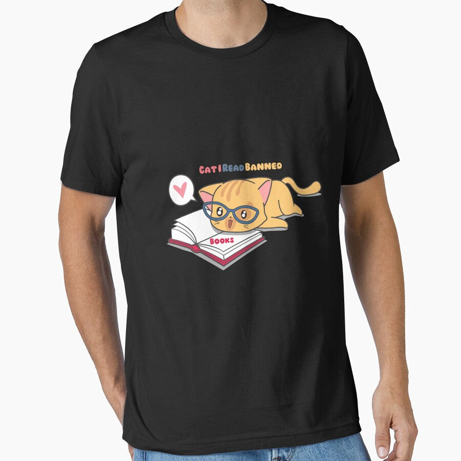 Cat I Read Banned Books by FLOWER--ART