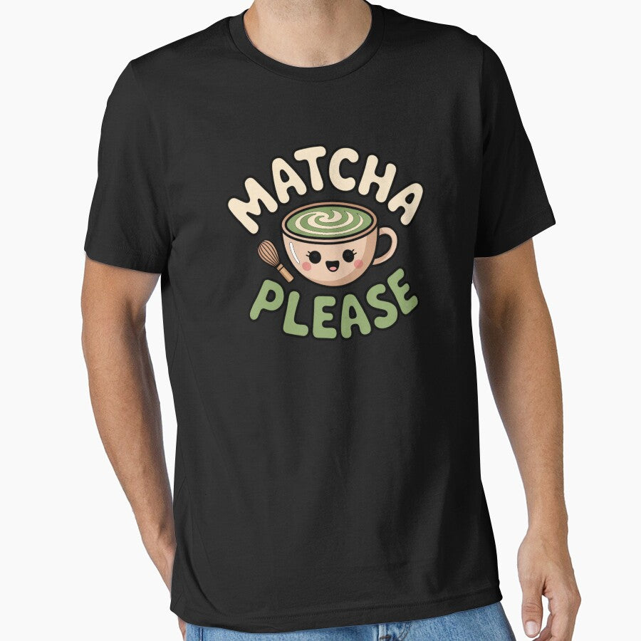 Matcha Please  Funny Matcha Lover Quote for Tea Lovers and Aesthetic Vibes by Nzgiftsandmore