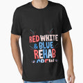Red White & Blue Rehab Team 4th of July Physical Therapy by CriseldaBruning