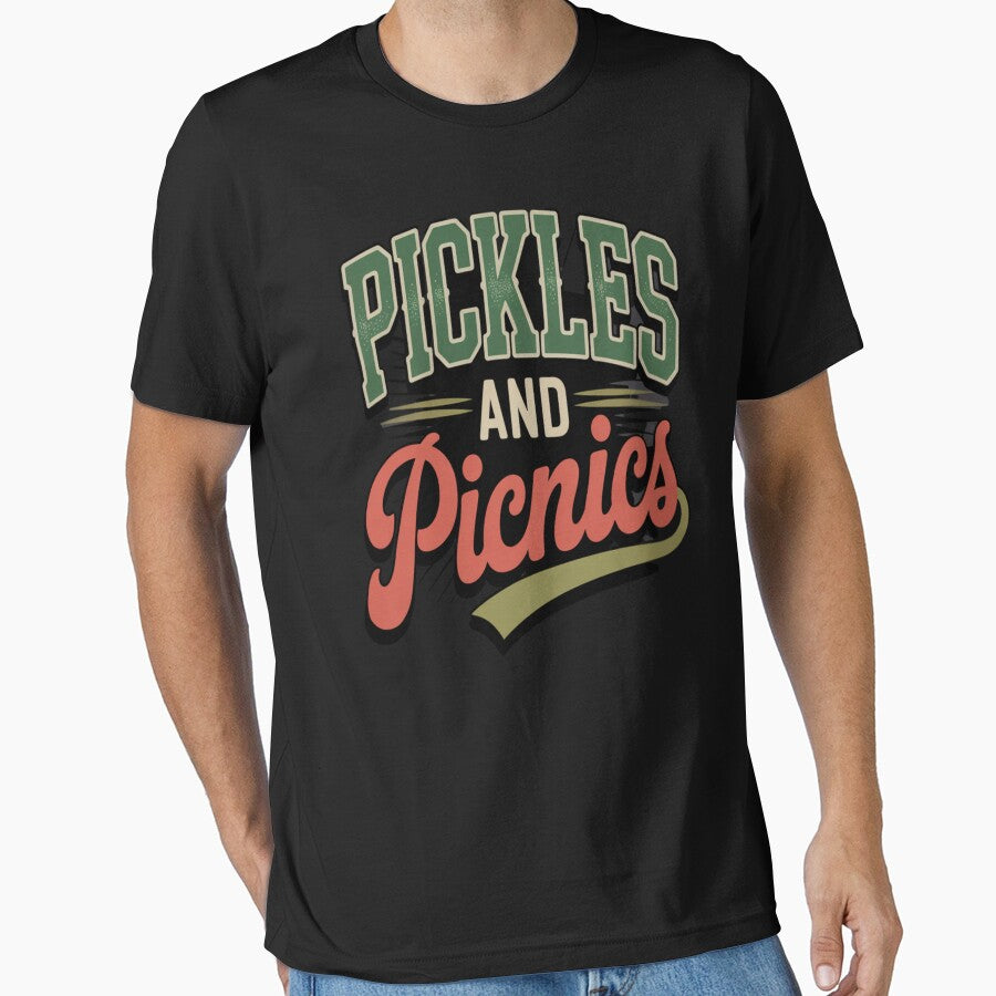 Pickles and Picnics  - Quirky Summer - retro food - Picnic core - pickle lover by JansenGS