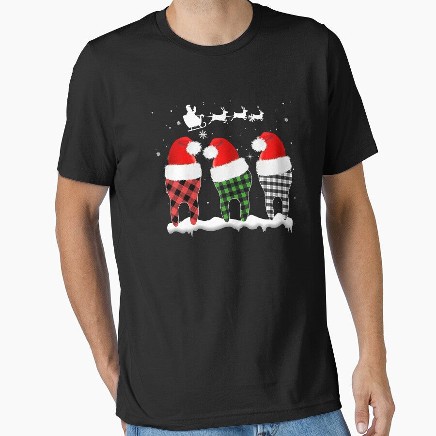 Dentist Hygienists Christmas Pajama Costume Gift by norwoodcarney