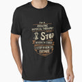 Pediatric Physical Therapist T Shirt - I Stop When Done Job Gift Item Tee by natalinedk