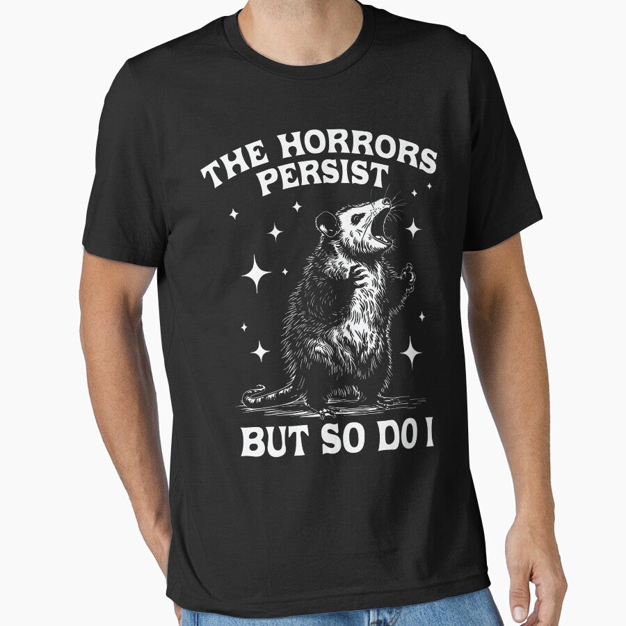 The Horrors Persist But So Do I Rebellious Possum by Y-Vibes