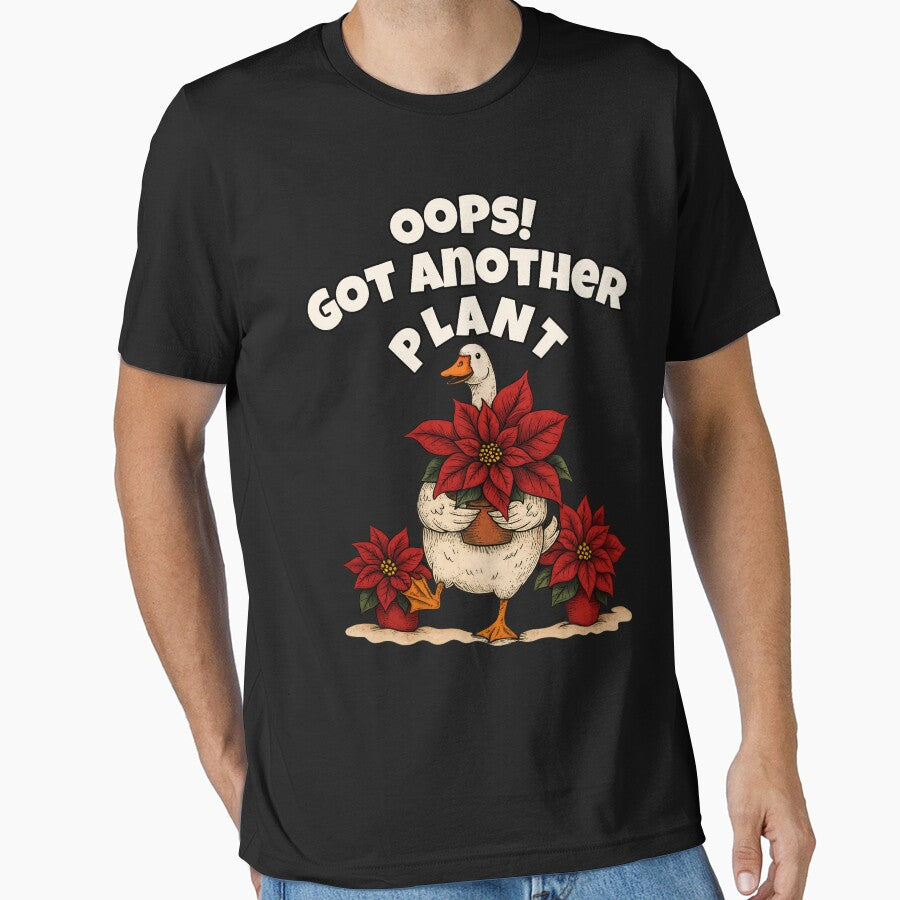 Funny Christmas Goose Gardening Design Oops! Got Another Plant by MTJ-Mushrooms