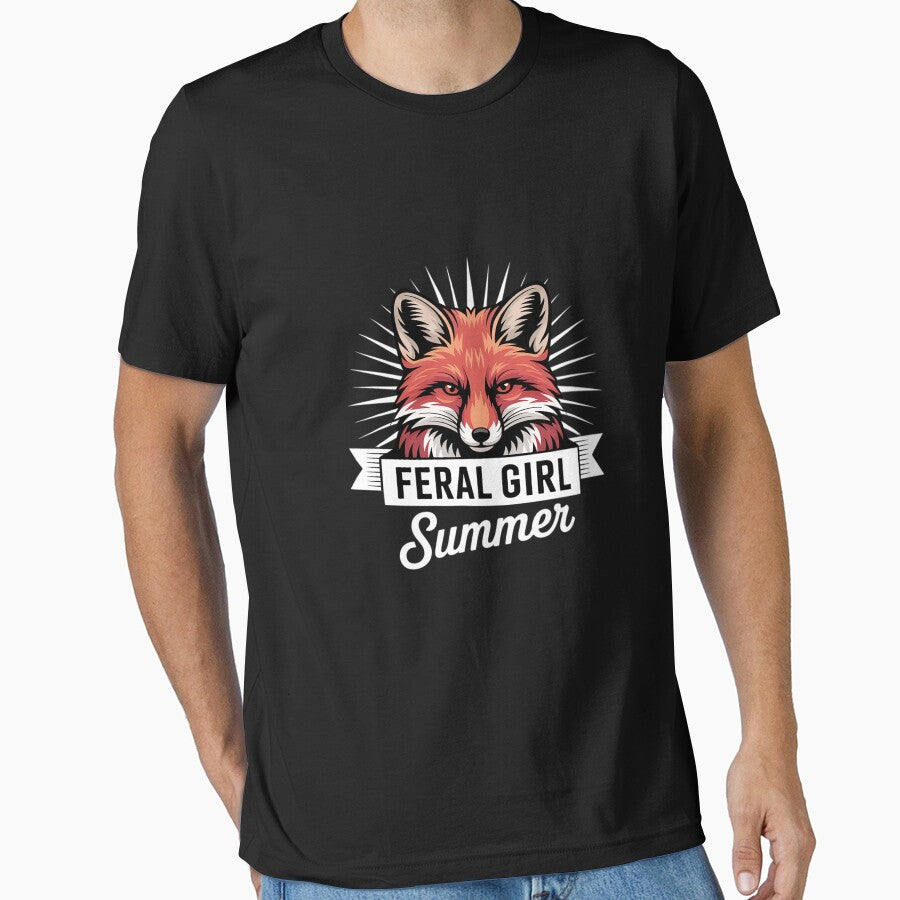 Feral Girl Summer Fox Meme Funny Feral Fox Summer by PeteHomenick