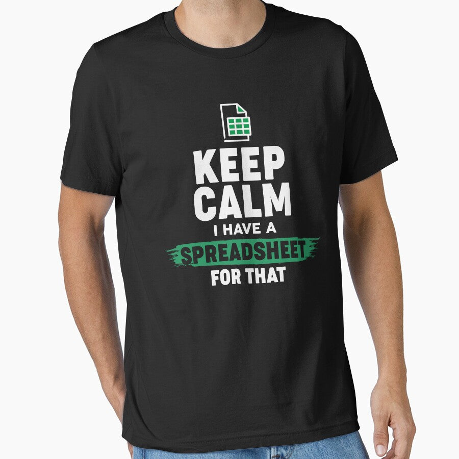 Accountant Funny Excel Spreadsheets Lover Keep Calm by tmerchtrends