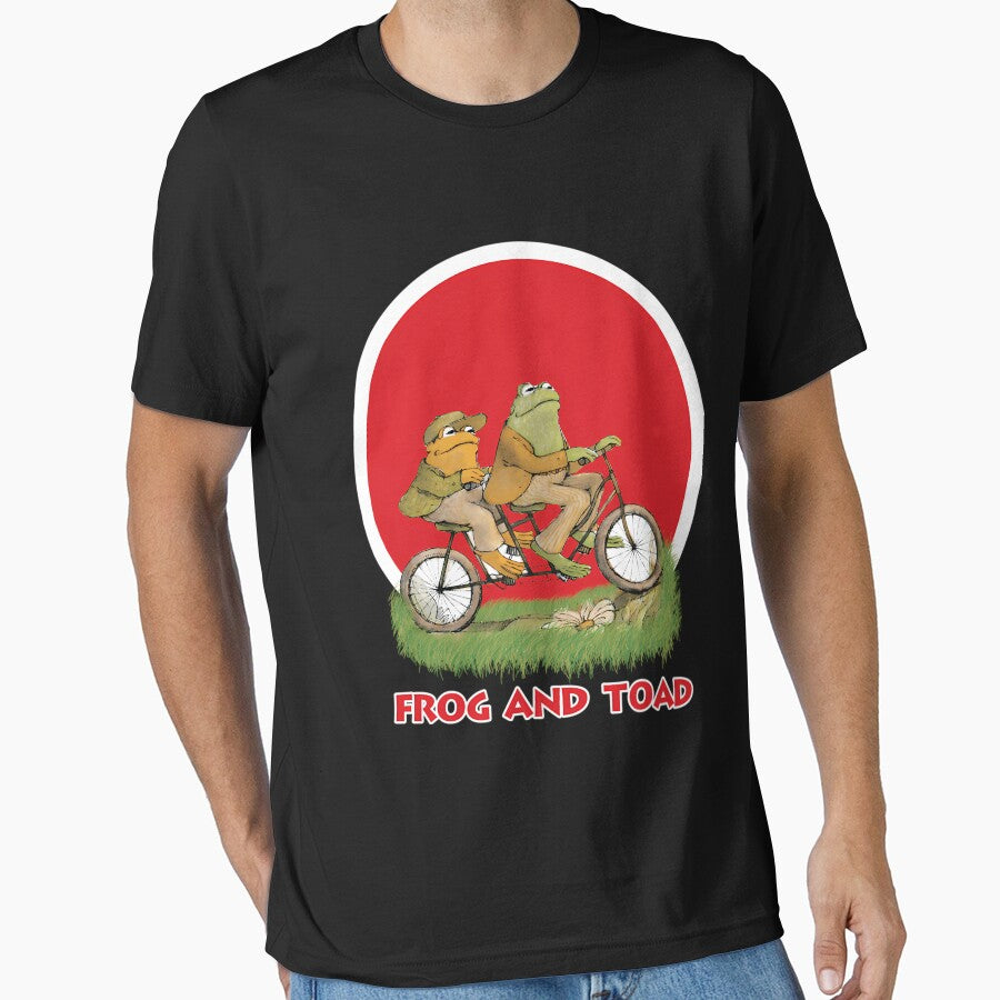 frog and toad on the bike in Red Circle by ChosenOnesDen