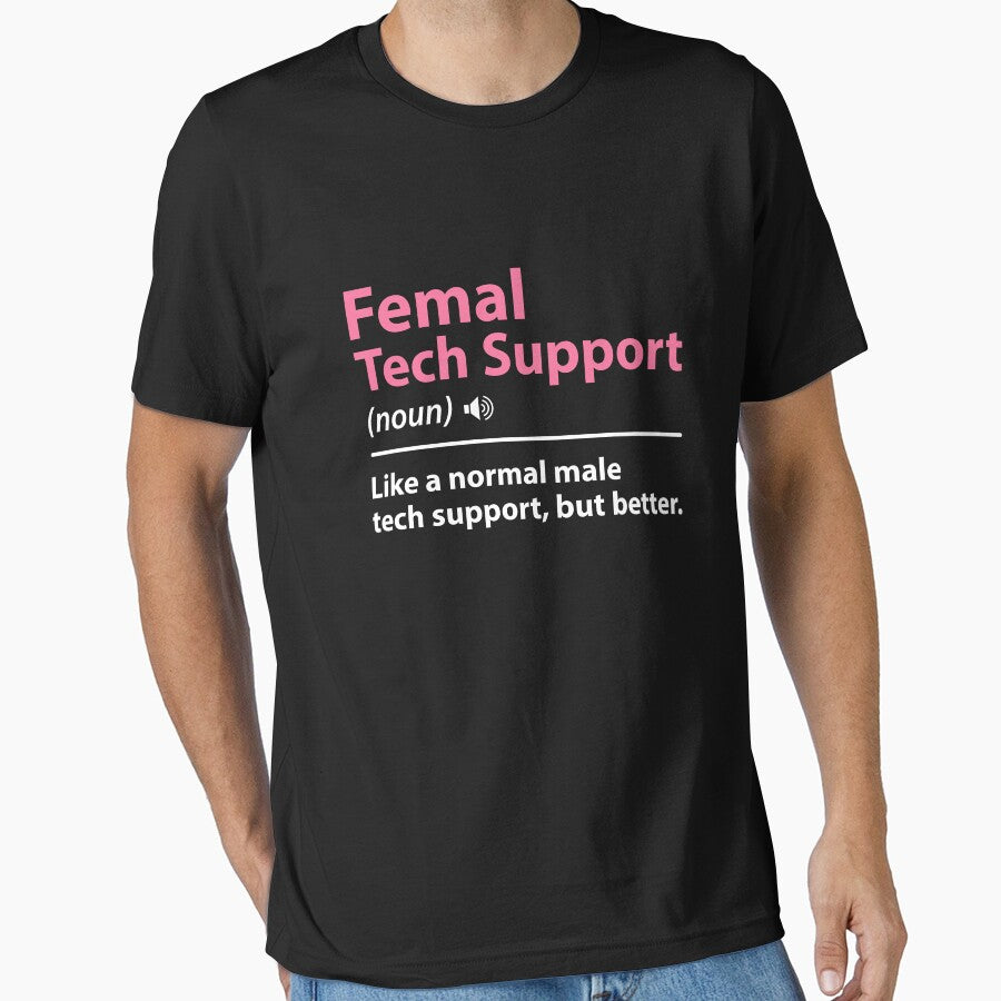 Female Tech Support Definition by DexertimaArt