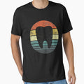 Dentist Gifts Dental Assistant Hygienist Retro Molar Tooth by SentaSchmitt