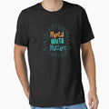 Mental Health Matters T-Shirt by Lukifo-Vector