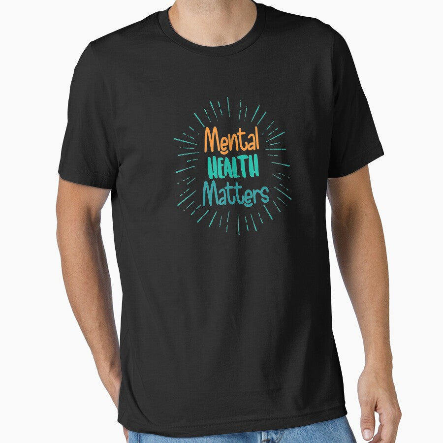 Mental Health Matters T-Shirt by Lukifo-Vector