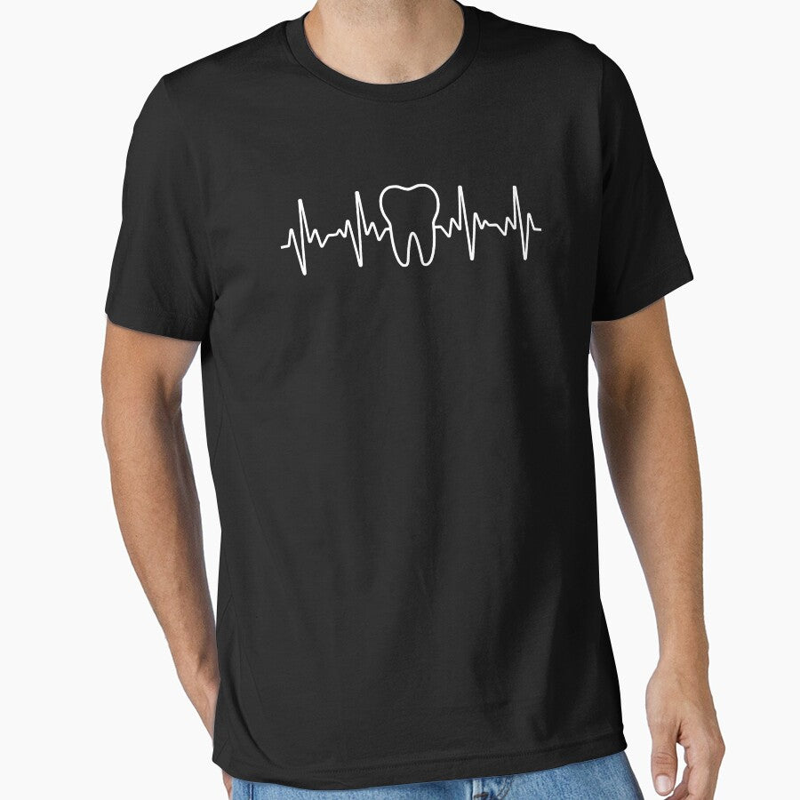 Tooth Heartbeat Dental Hygienist Assistant Tooth by norwoodcarney