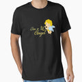 I'm a Lil' Angel 1970s Cute Cartoon Punk Rock Ironic Heavenly by KNUXX Shop