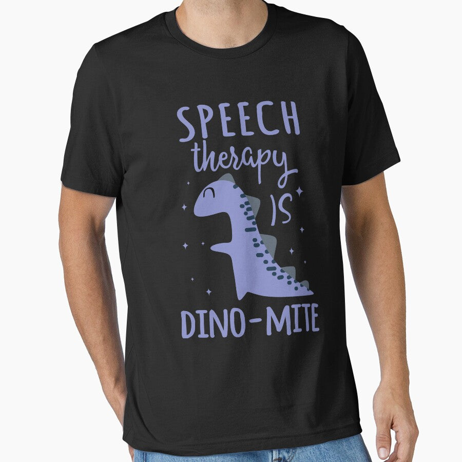SLP Dino-Mite Funny Speech Therapy Gift by majidkacm