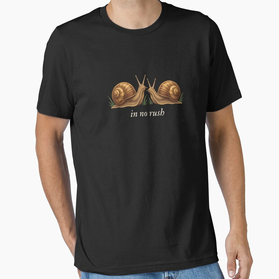 In No Rush Snails Slow Living Patient People by SofenArt