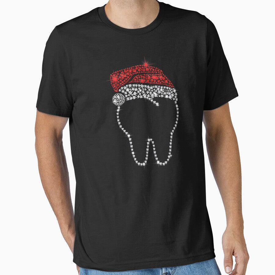 Toothmas Santa Hat Tooth Dental Hygiene Dentist Christmas by NevaehRey