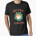 Merry Corgmas Cute Corgi Butt by Zurickdesigns