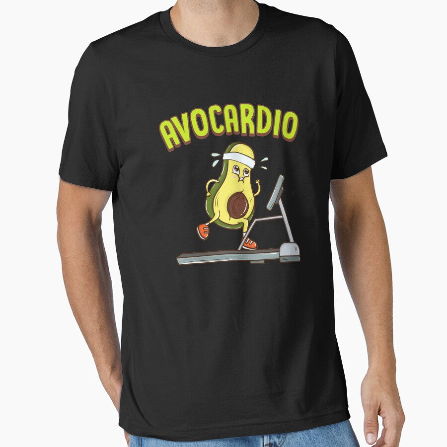 Avocardio Avocado Cardio Pun Running Exercise Gym by perfectpresents