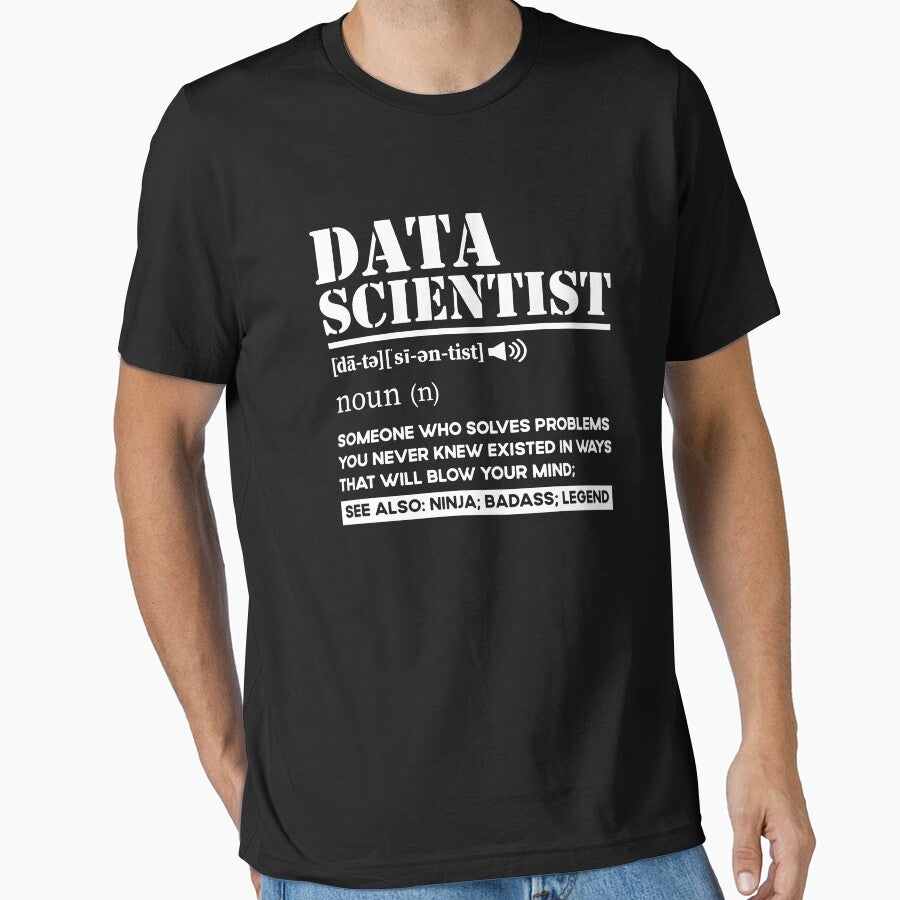 Data Scientist Shirt, Witty Data Science Shirt, Funny Data Analyst Shirt, Data Gift Geek, Best Data Scientist Ever Shirt, Data Engineer Tee by aymob