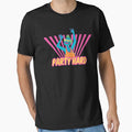 Funny Neon Colored Party Hard Raver by TeesByMark