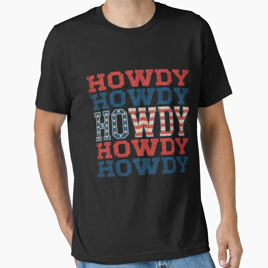 Howdy Western Cowgirl 4Th Of July by MeowtivationP