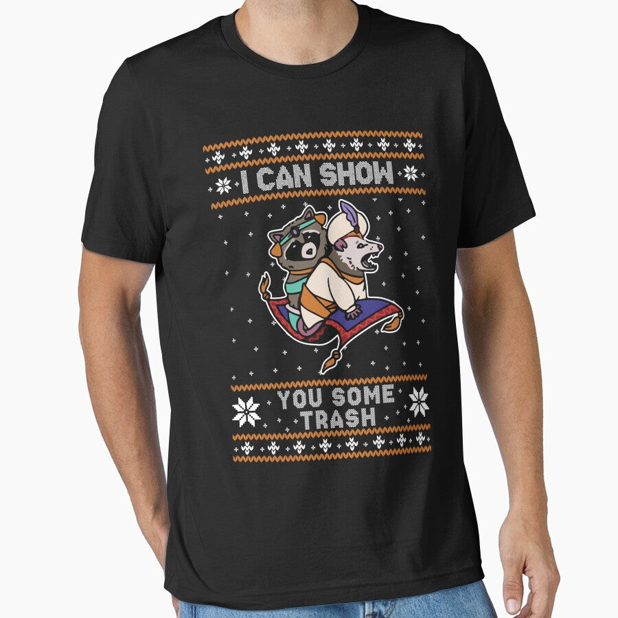 Raccoon AND OPOSSUMS CHRISTMAS by Fam19