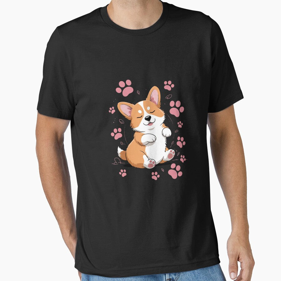 Cute Corgi Butt by MarkLeedsArt