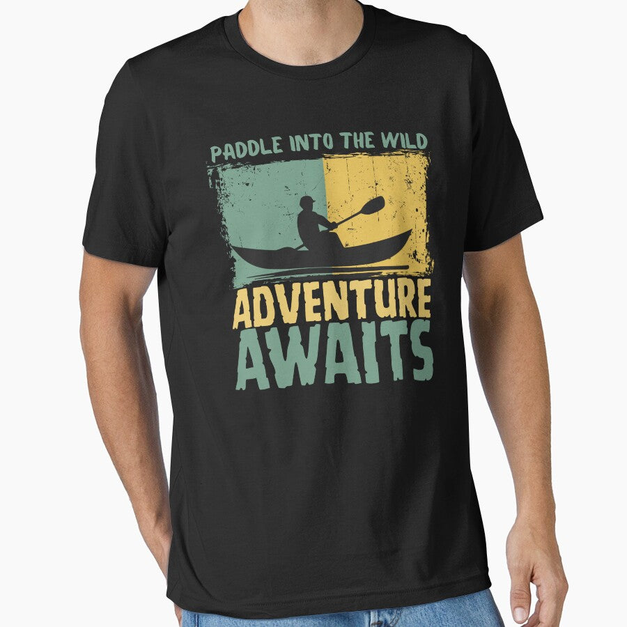 Paddle Into The Wild - Adventure Awaits by Jakarprint