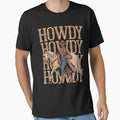 Howdy Black Cowgirl Country Western Rodeo by Patricsselin