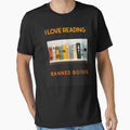 I Love Reading Books banned books week, Read Banned Books, Teacher Librarian Gift. by Abdalla Hussein