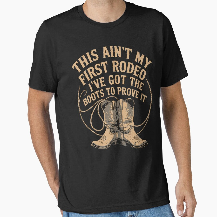 This Ain't My First Rodeo Funny Western Cowgirl Boots by tmerchtrends