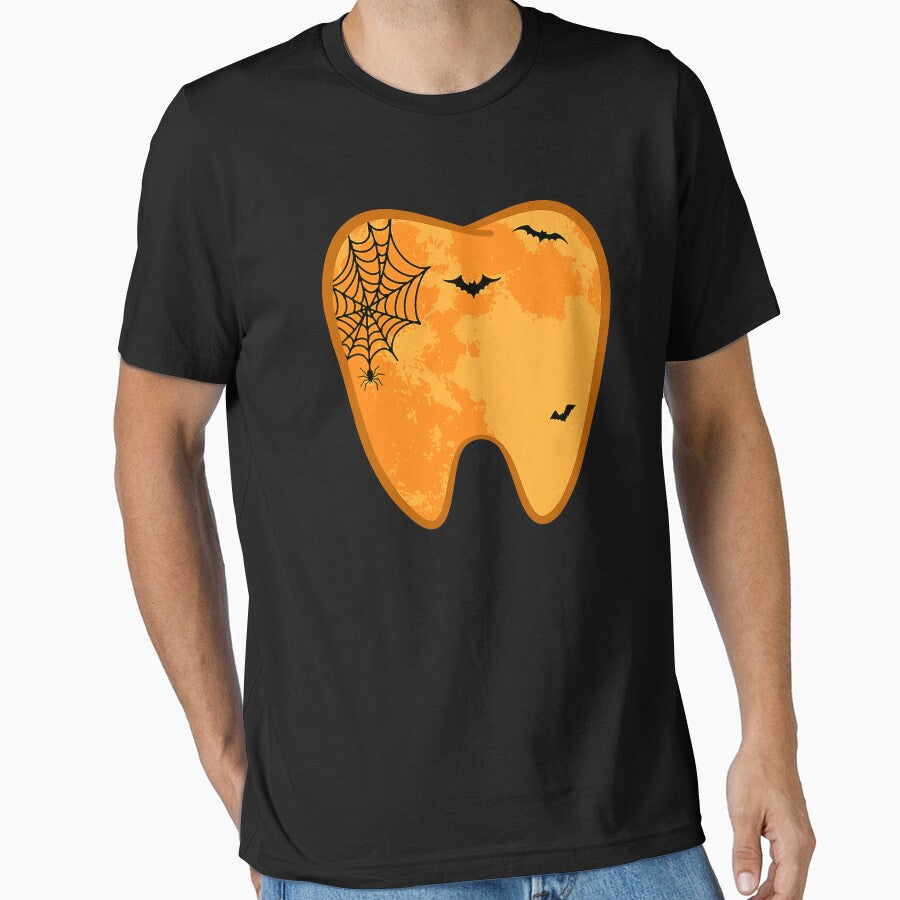 Dental Halloween Lazy Costume Tooth Spooky For Dentist by norwoodcarney