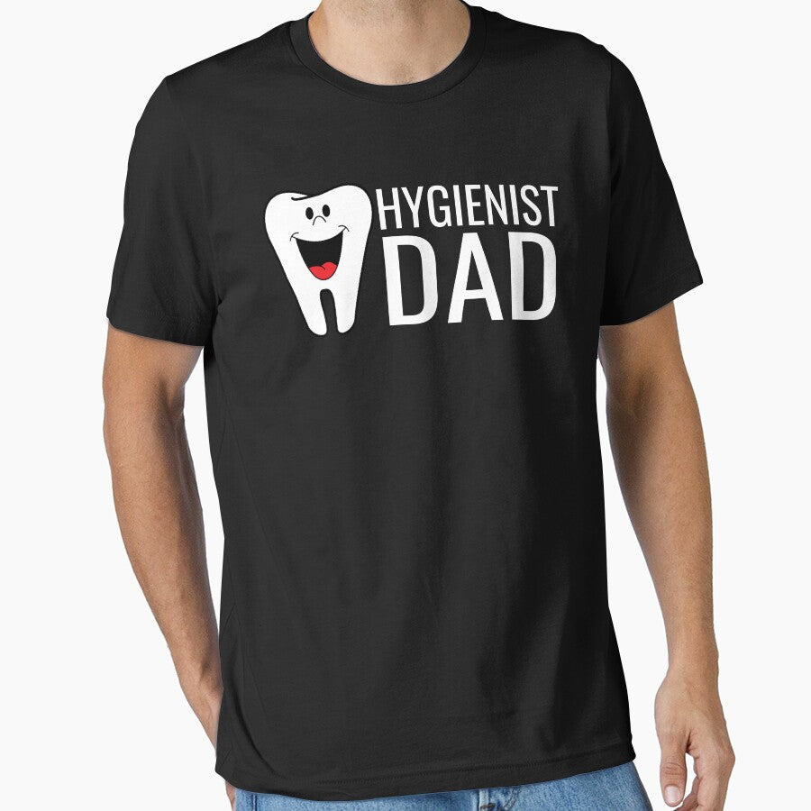 Dental Hygienist Dad Smiling Tooth by jacks-tees