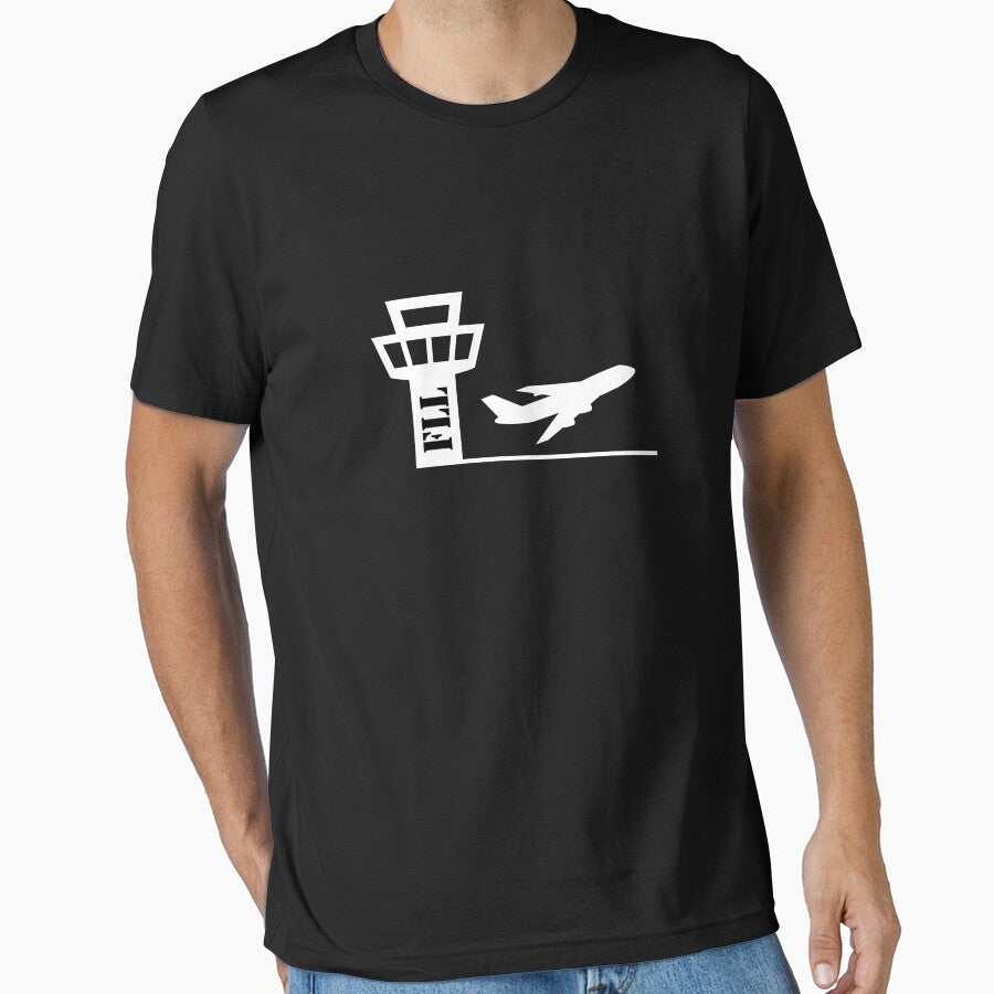 FLL Fort Lauderdale Florida - Air Traffic Control Tower Airport Code by brizodesign