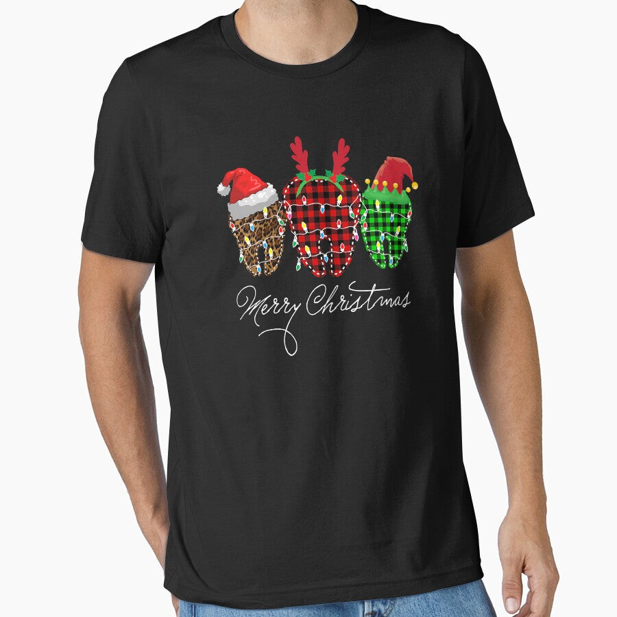 Merry Christmas Dentist Teeth Buffalo plaid Xmas Pajama Gift by NevaehRey