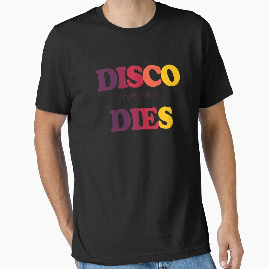 Disco Never Dies 1970s Disco Funk Vintage Retro Neon Light Funky by KNUXX Shop