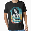 Retro Rainbow Donna Summer Design For Disco Music Fans, Gift For 70s Retro Lovers by LindaERiley