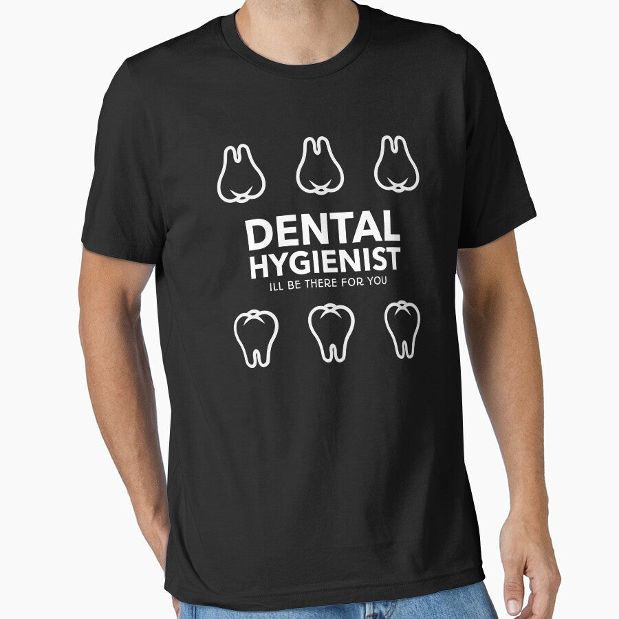 Dental Hygienist Ill Be There Teeth Decals by jacks-tees