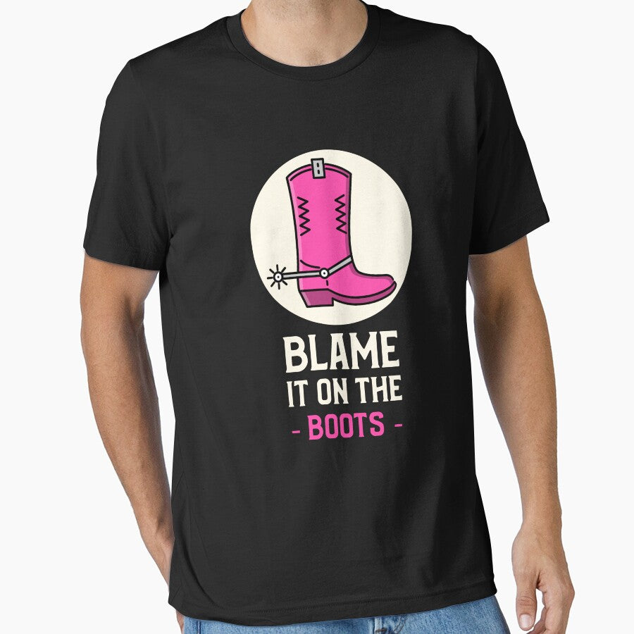 Country Girl Boots, Blame It On The Boots by DiscGolfTees