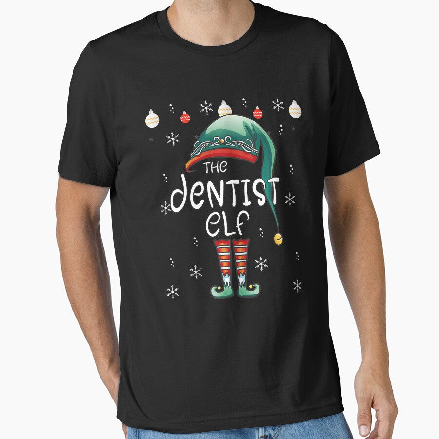 The Dentist Elf Christmas Pajama by norwoodcarney