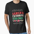 Cool Santa's Favorite Physical Therapist Groovy Christmas Santa Lover Xmas Costume by sheamgjirij